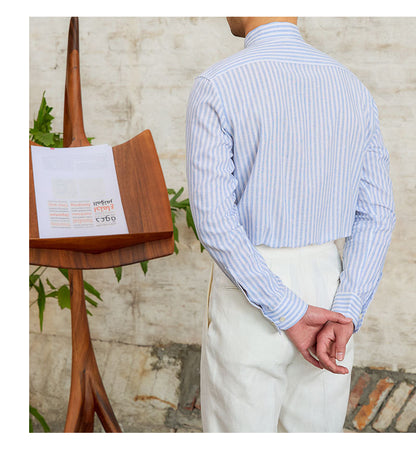 LINEN COTTON POLO