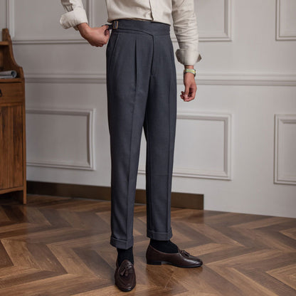 STRAIGHT HIGH WAIST PANTS