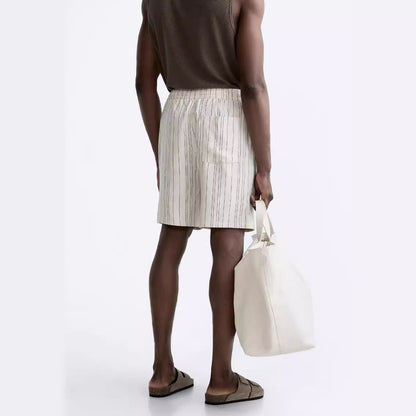 VICOSE LINEN BLENDED SHORTS