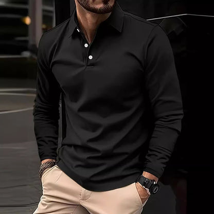 LONG SLEEVE RIVETTO POLO