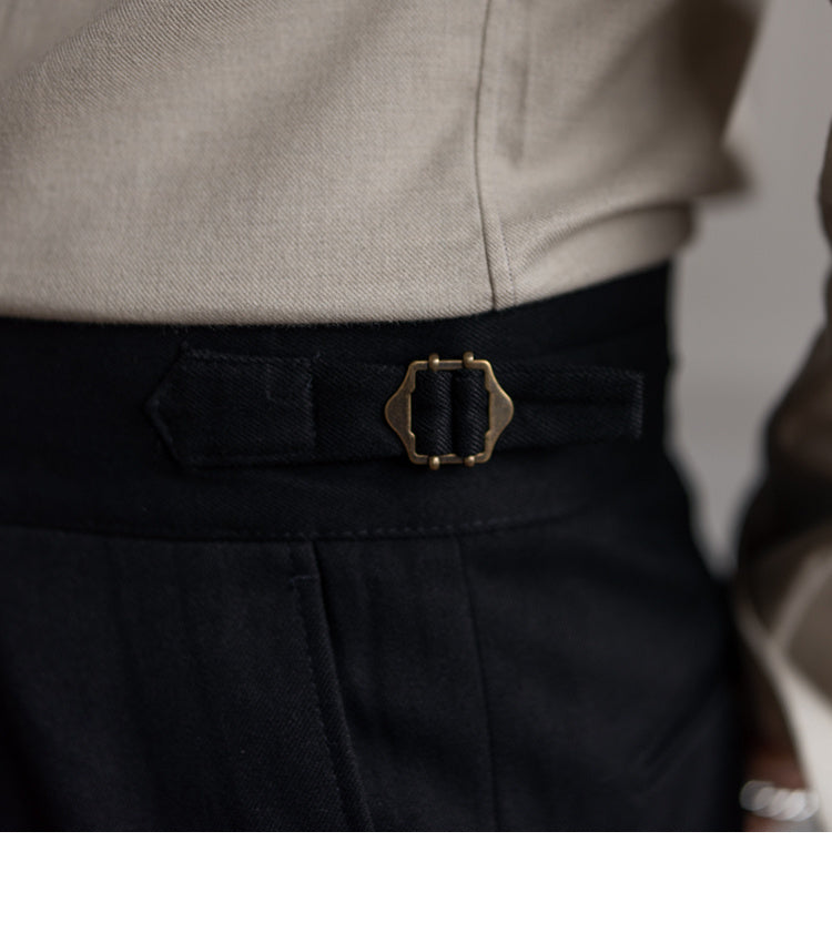 STRAIGHT HIGH WAIST PANTS