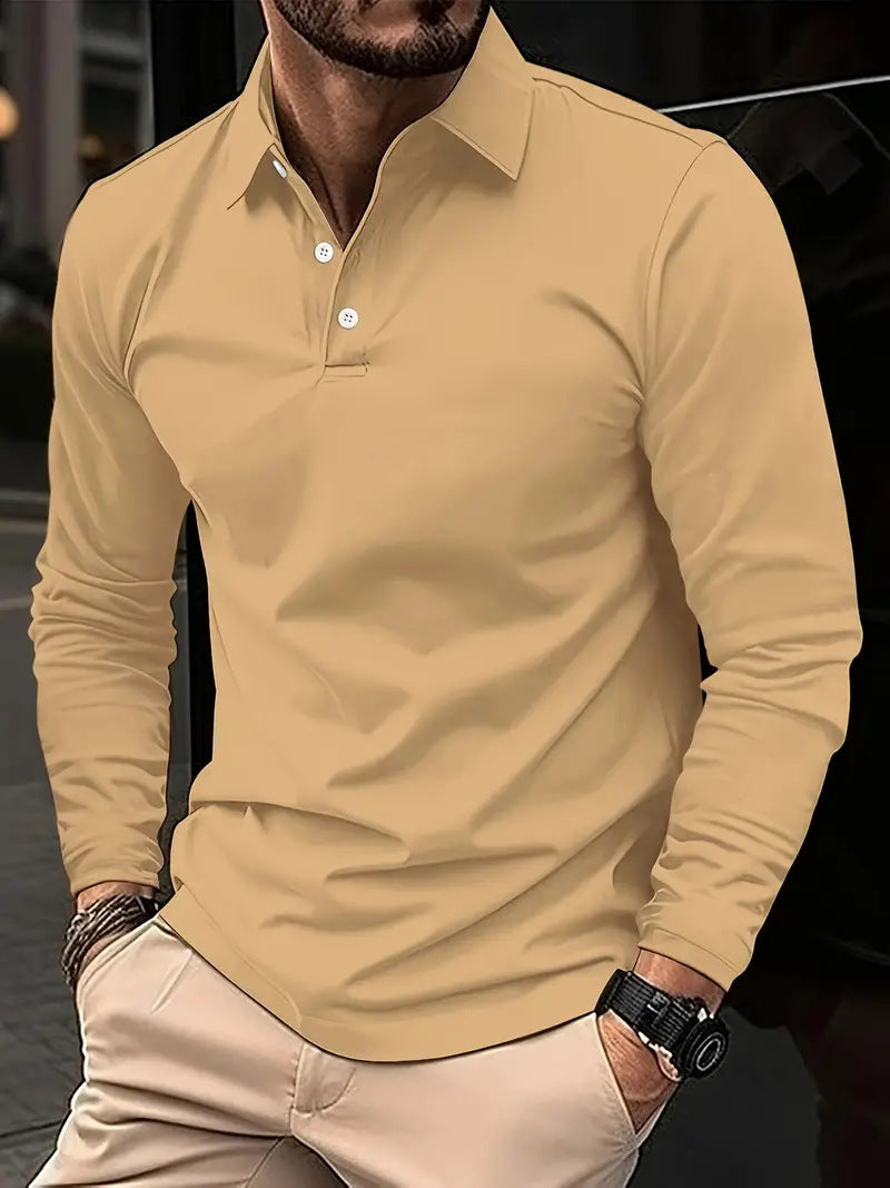 LONG SLEEVE RIVETTO POLO