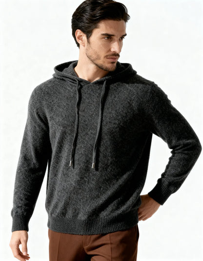 CASHMERE MERINO WOOL HOODIE