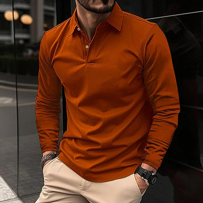 LONG SLEEVE RIVETTO POLO