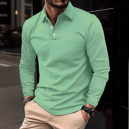 LONG SLEEVE RIVETTO POLO
