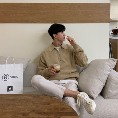 Old Money Quarter Zip