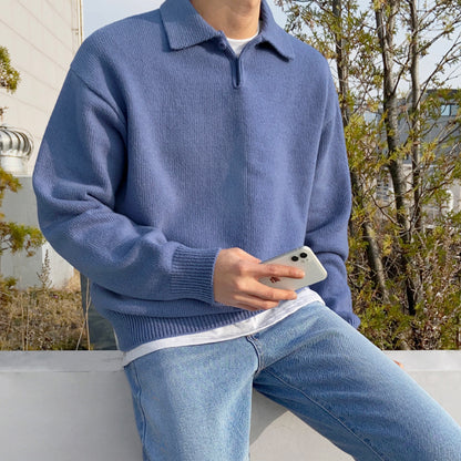 EVEDORE LONG SLEEVE POLO