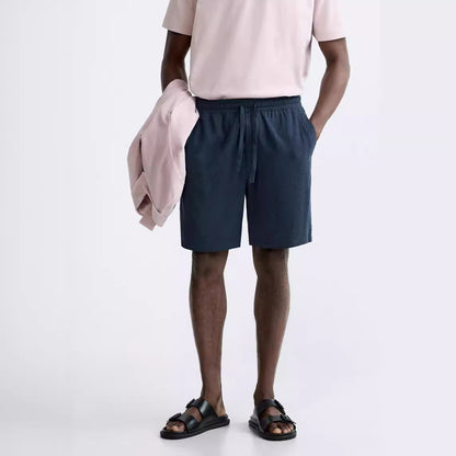 VICOSE LINEN BLENDED SHORTS