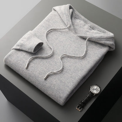 CASHMERE MERINO WOOL HOODIE