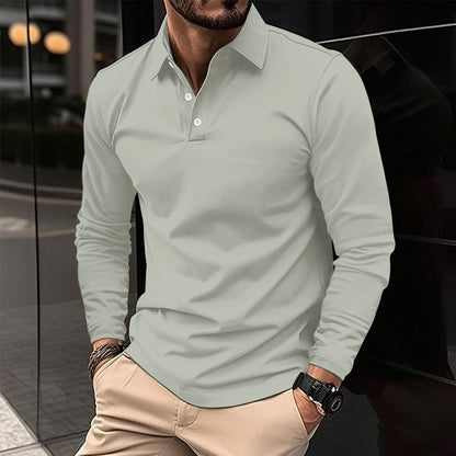 LONG SLEEVE RIVETTO POLO